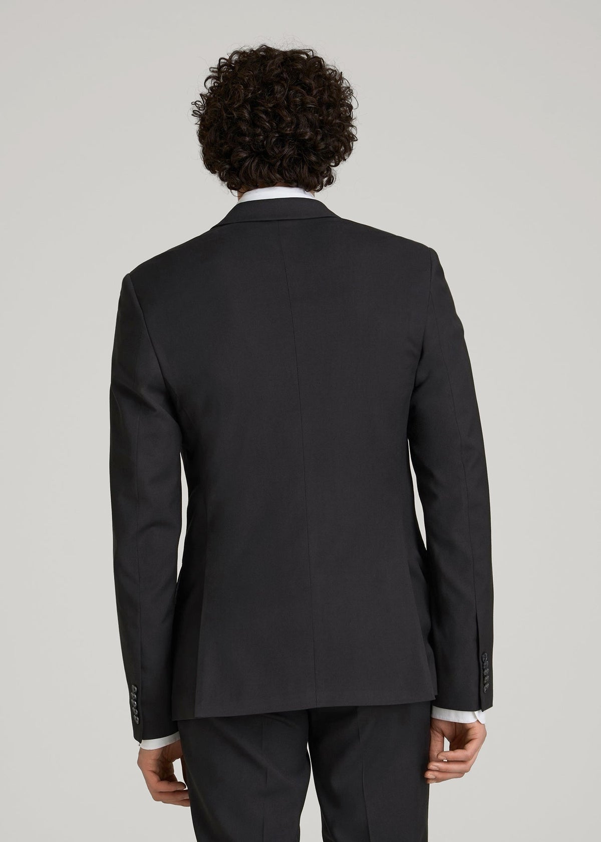 Suit Jacket for Tall Men in Black