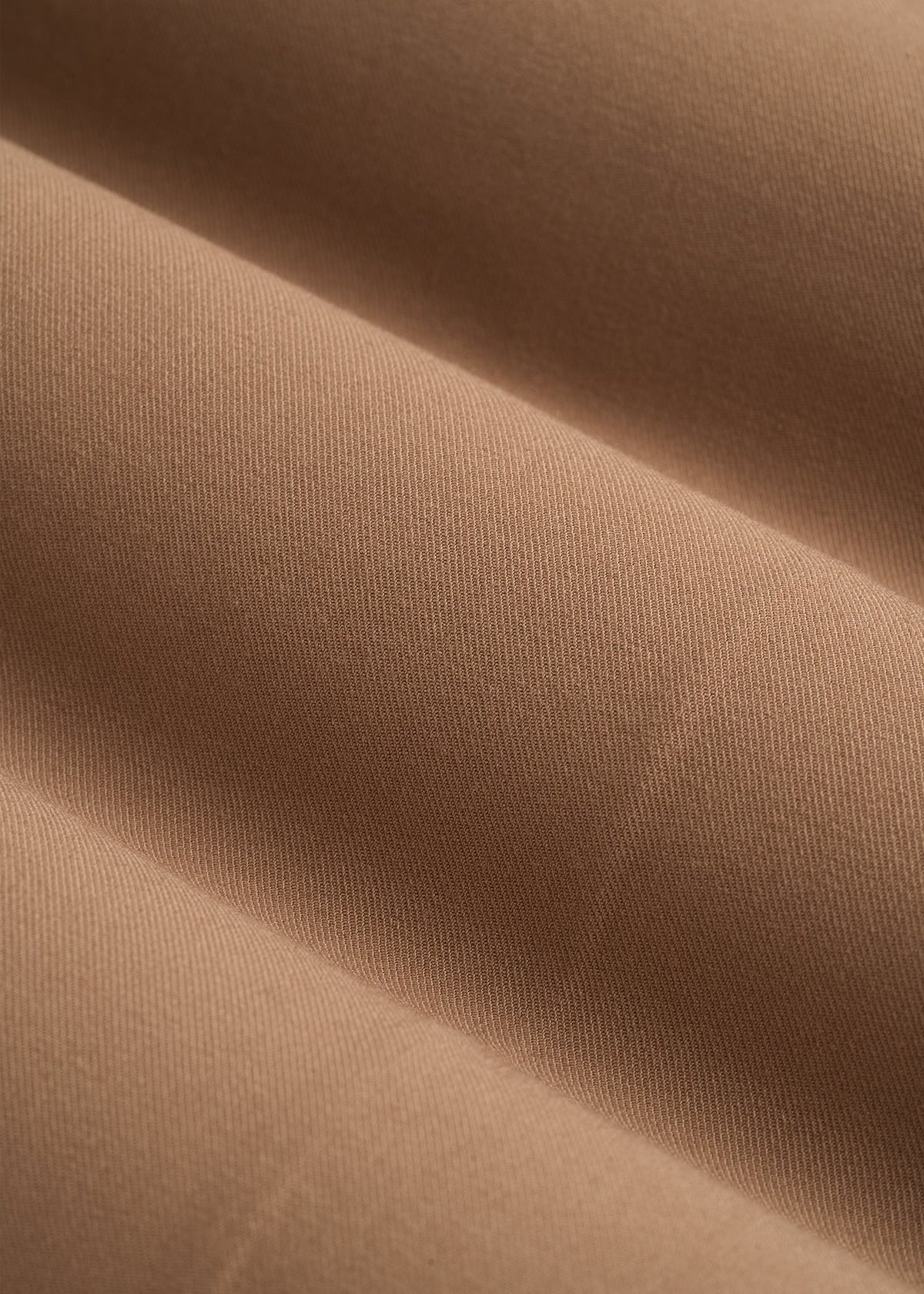 Flat Front Wide Leg Dress Pants for Tall Women in Fawn