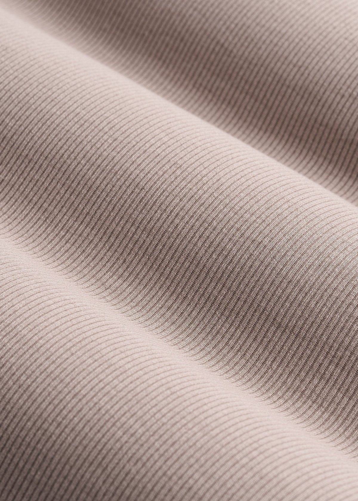 Long Sleeve Ribbed Square Neck Top for Tall Women in Truly Taupe