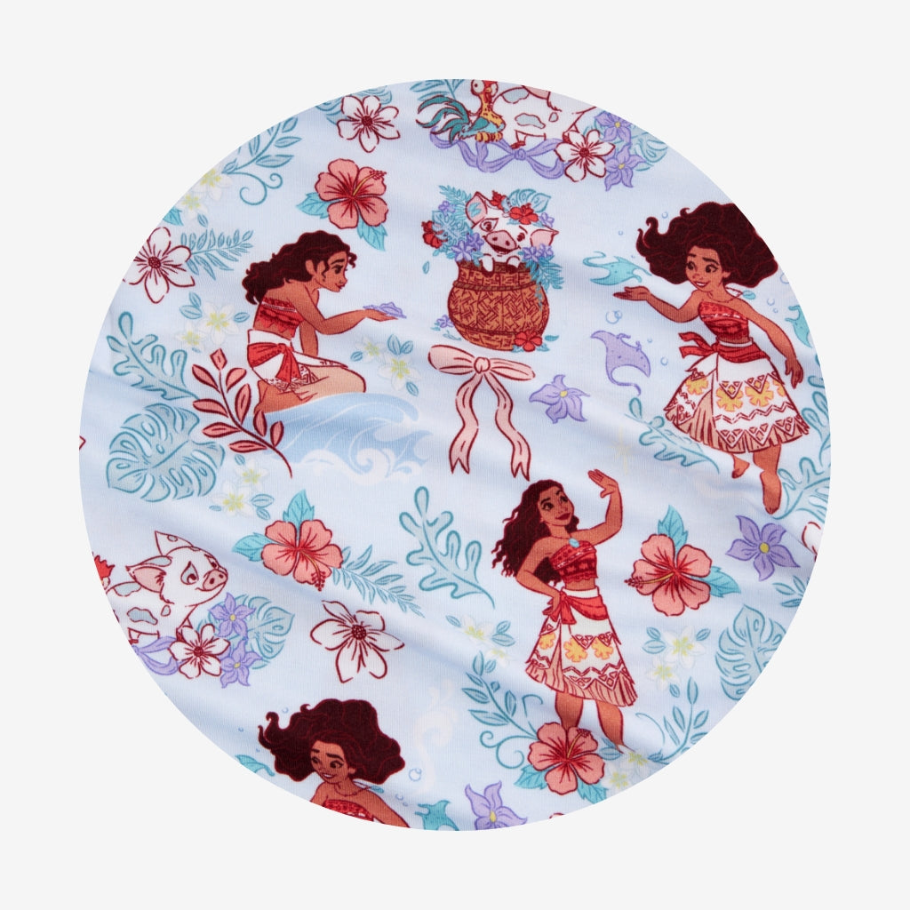 Disney Moana & Pua & Posh Moana Reversible Quilted Patoo® Blanket