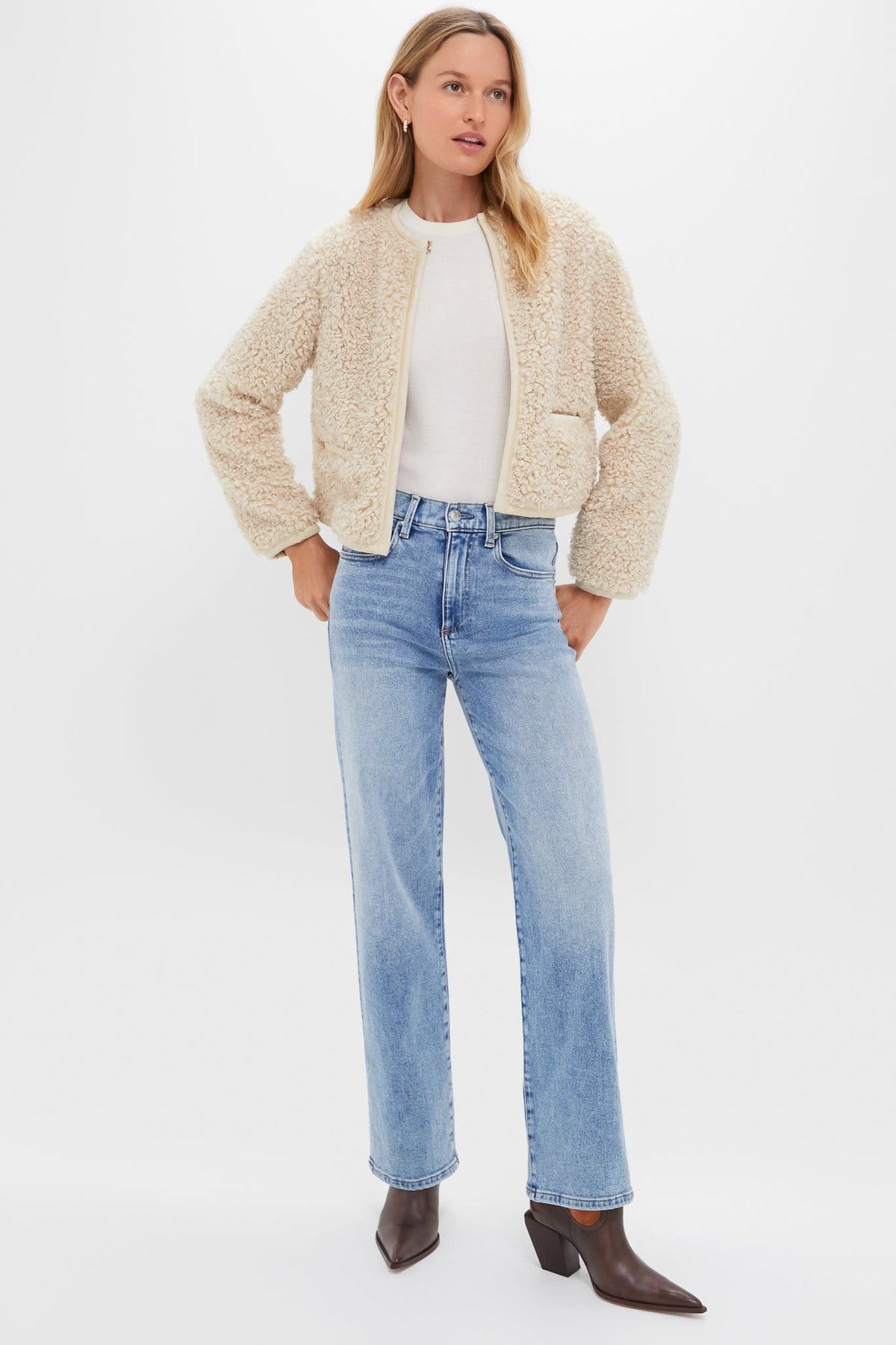 Big Chill 90's Mid Rise Straight Ankle