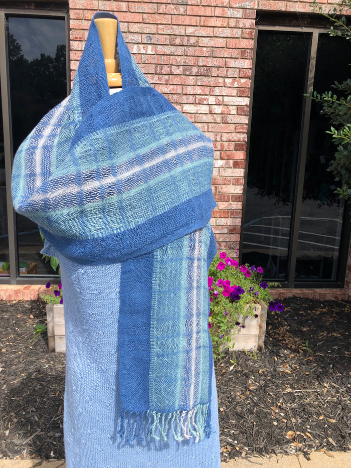 Euroflax Cram and Dent Scarf Yarn Kit