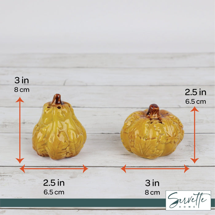 Harvest Salt and Pepper Shakers - Green