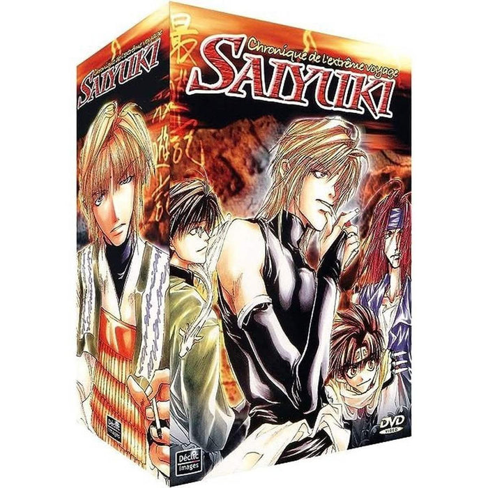 Coffret 5 DVD Saiyuki Intégrale Partie 1 — 26 épisodes anime shonen fantastique — Sanzô Goku Gojyo Hakkai — Déclic Images VF VOSTFR