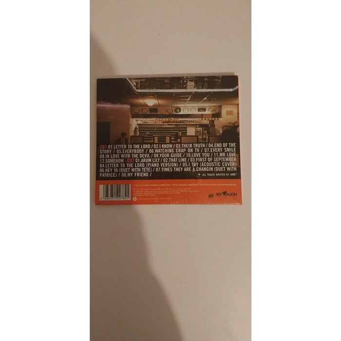 Dos coffret IRMA Letter to the Lord 2CD — Tracklist complète CD1 CD2 — 20 titres dont 8 inédits — Letter to the Lord Piano Version Hey Ya Arum Lily