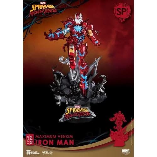 Marvel Comics diorama D-Stage Maximum Venom Iron Man Special Edition Beast Kingdom Toys