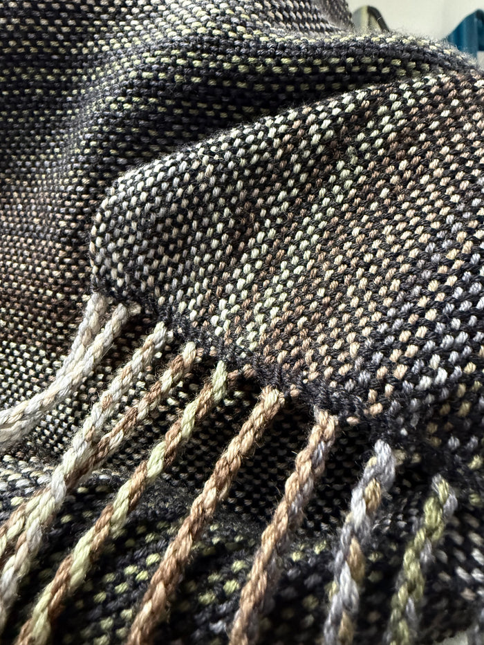 Painted Nature Scarf - Rigid Heddle or Multi-Shaft