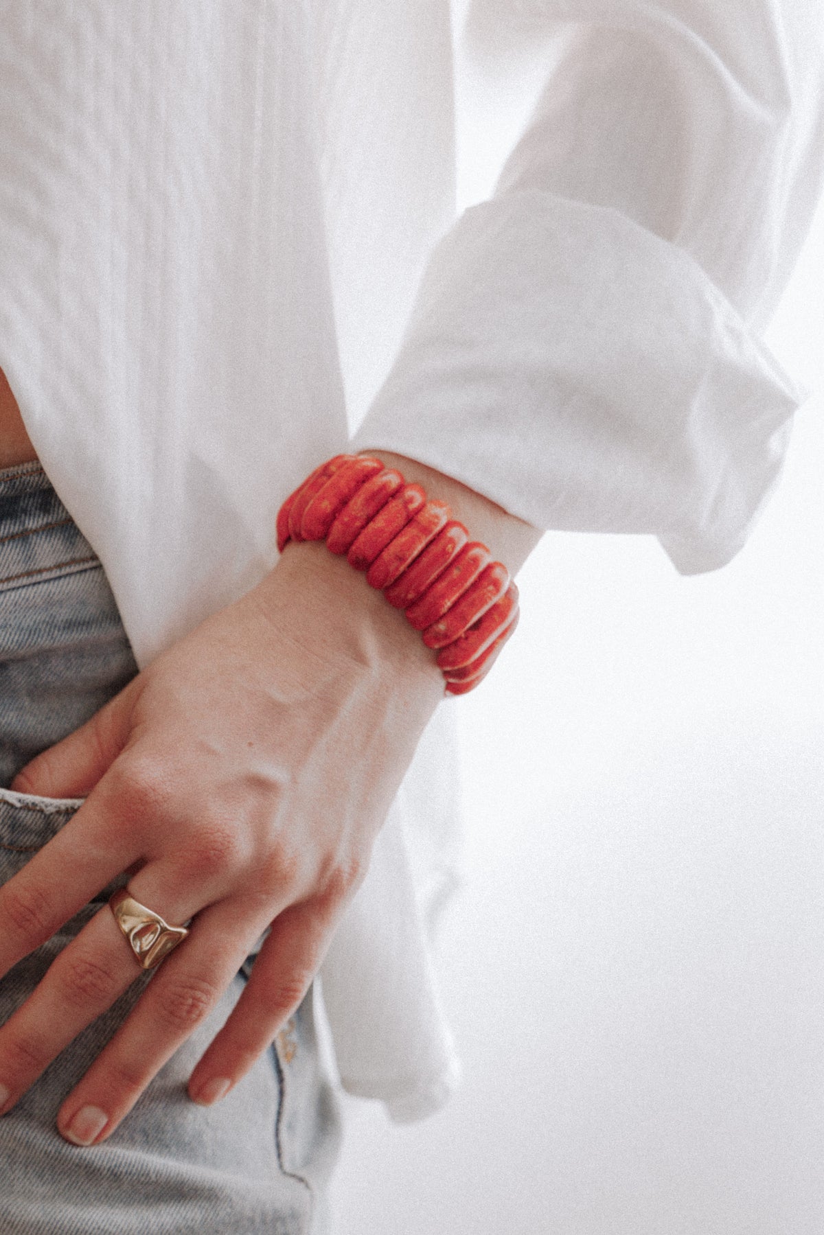 Anya Bracelet - Red