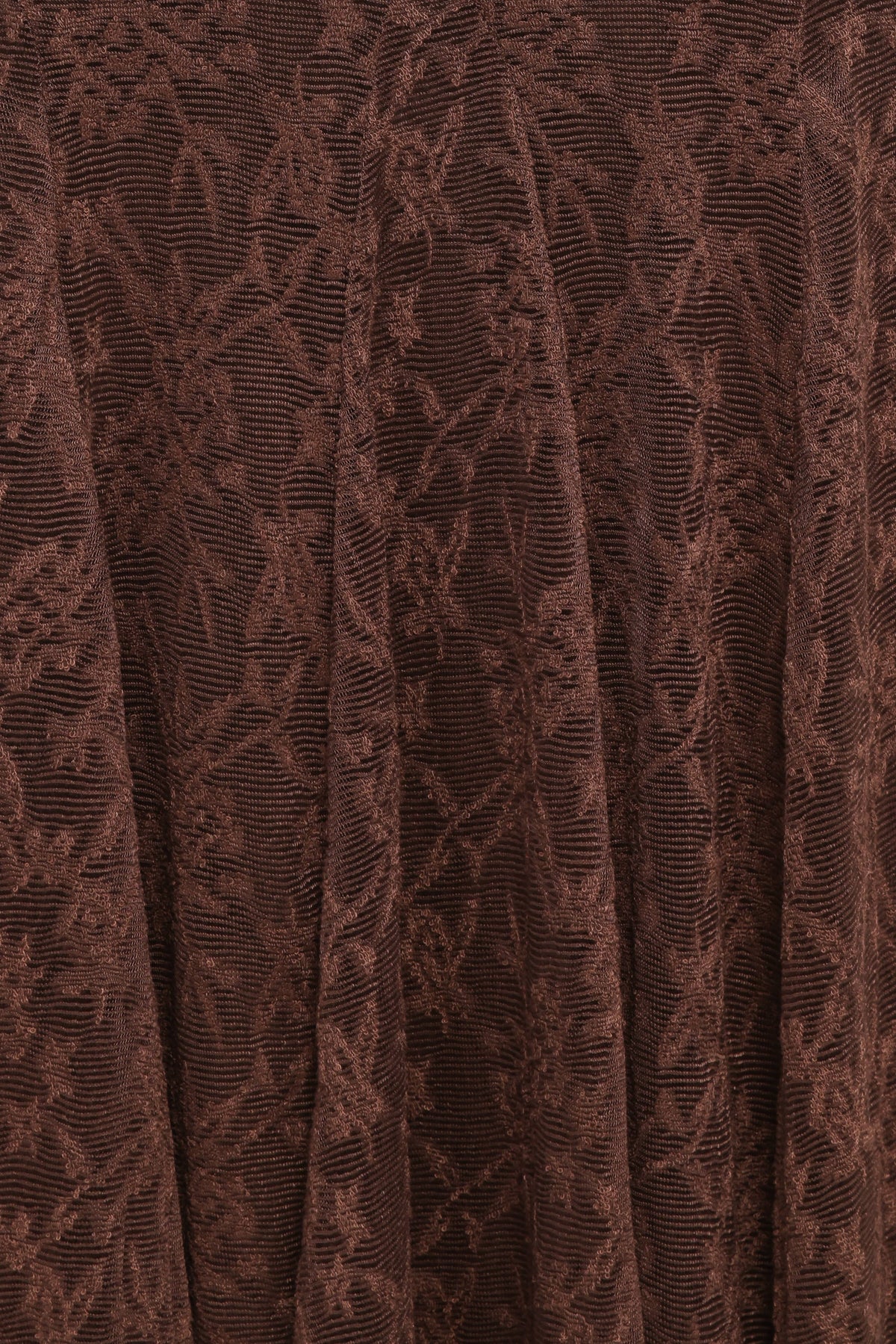 Bromley Lace Skirt Set - Brown