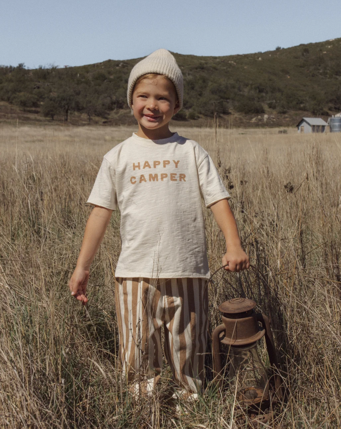 Raw Edge Tee in Happy Camper