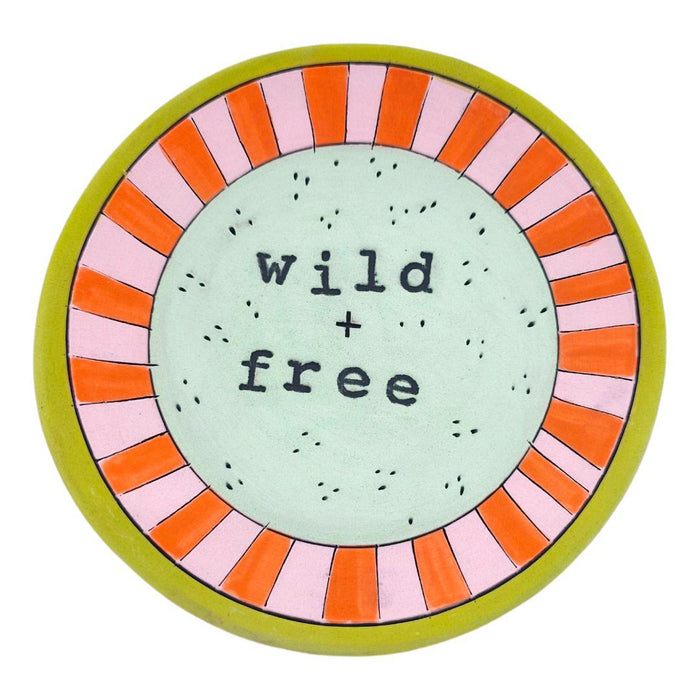 LJ116MG $28 - Mint Green - Wild + Free - 5in Ring Dish
