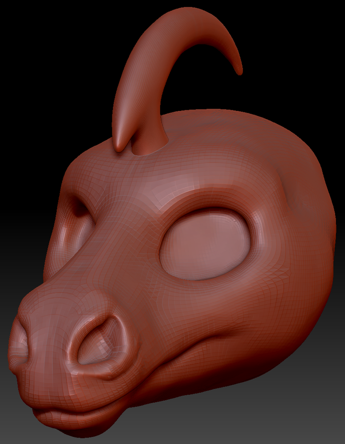 Smooth Unicorn Horn 4