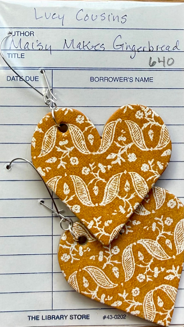 Book Lover Earrings -- 28