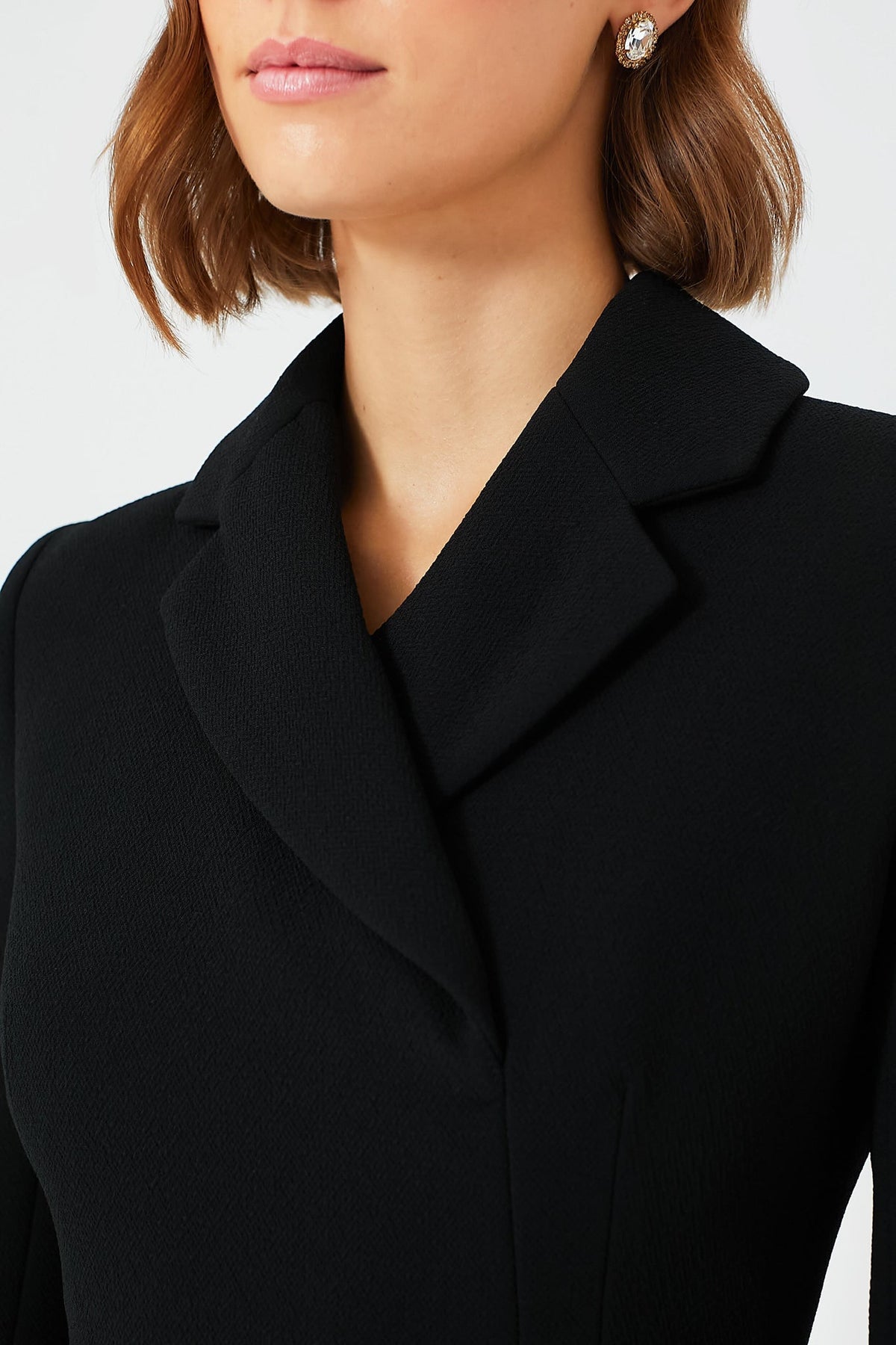 Black Kalonice Midi Dress