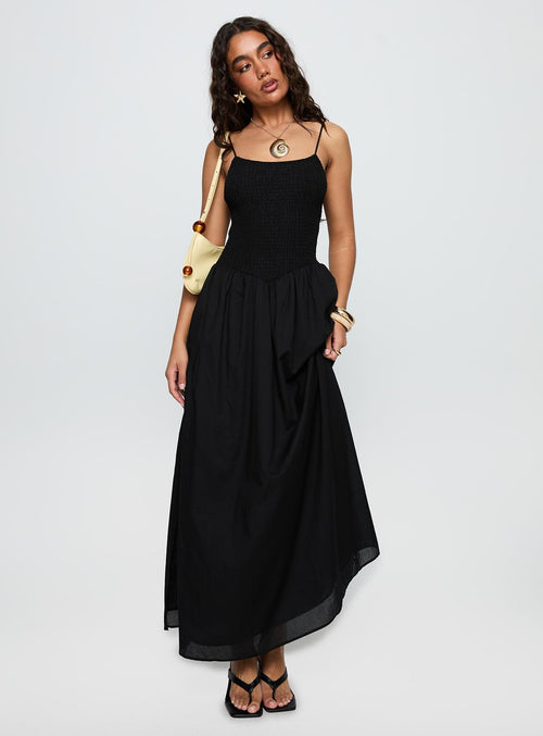 Carys Maxi Dress Black