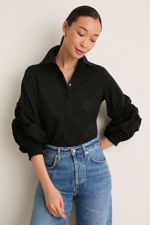 Black Alessia Top