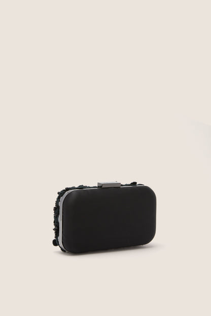 Black Beth Encrusted Clutch