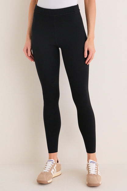 Black High Rise Compression September Leggings