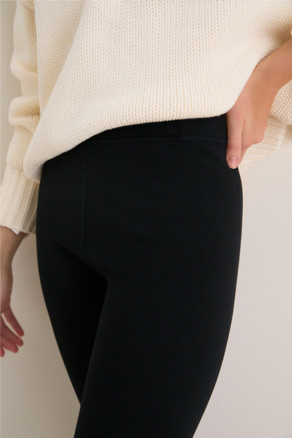 Black High Rise Compression September Leggings