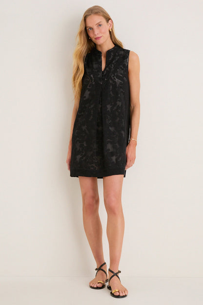 Black Lace Haines Mini Dress