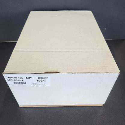 16mm Black Binding Coils
