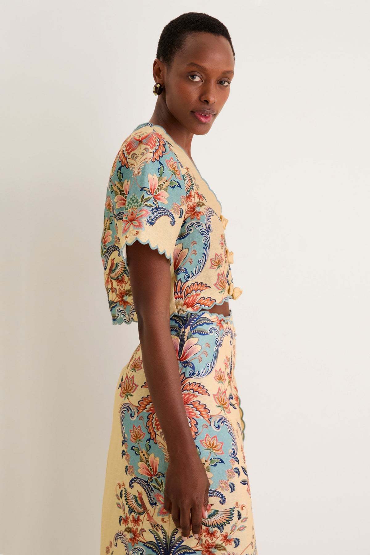 Boho Beauty Butter Short Sleeve Top