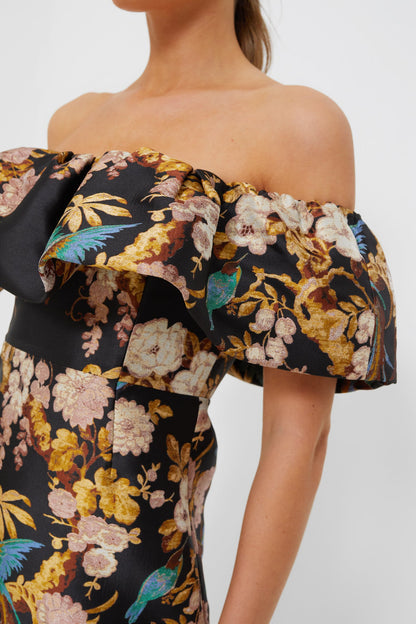 Black Birds of Paradise Vera Dress