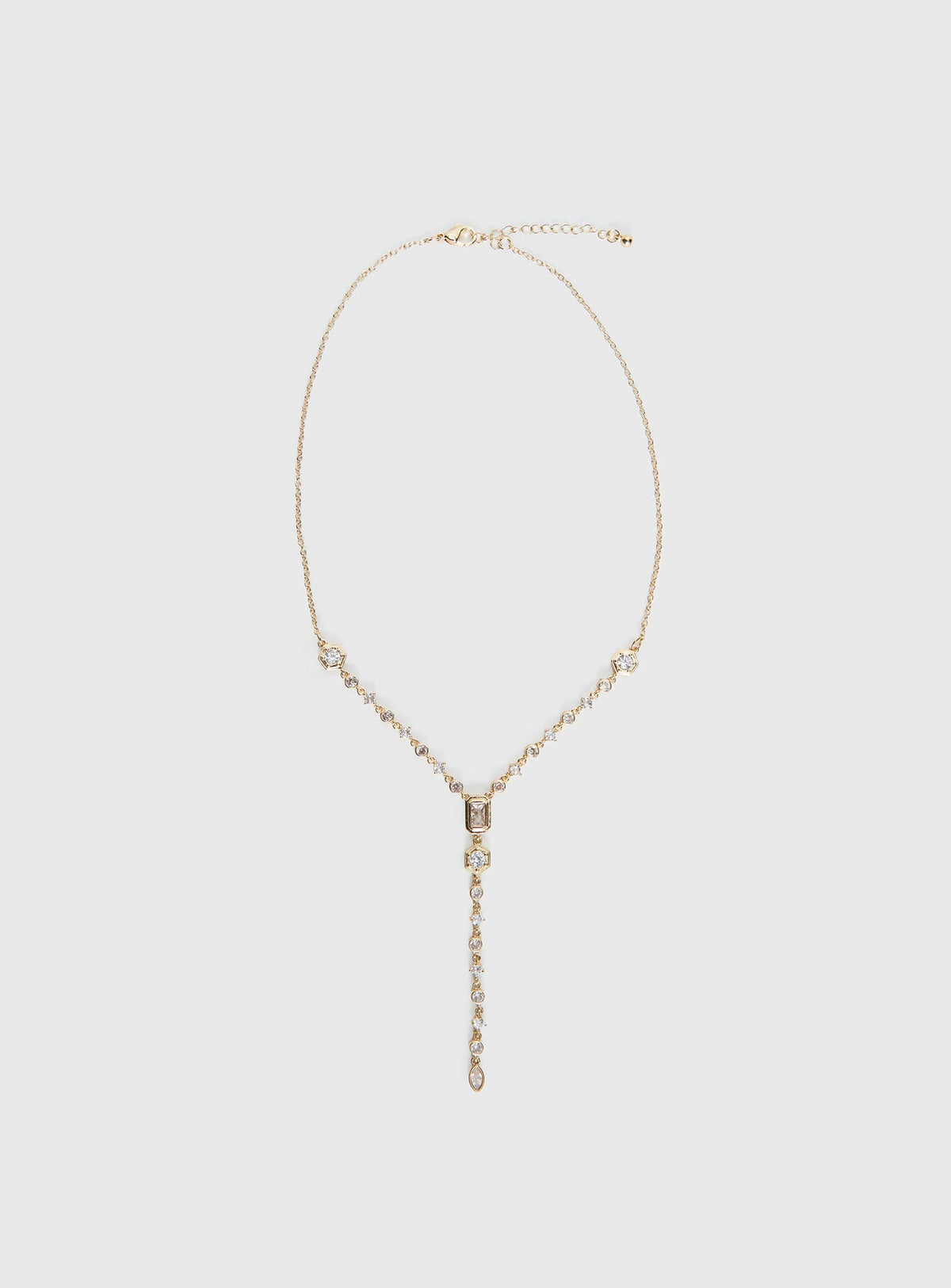 Arica Y Necklace Gold
