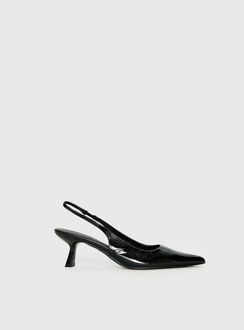 Billini Ayla Pointed Toe Heels Black
