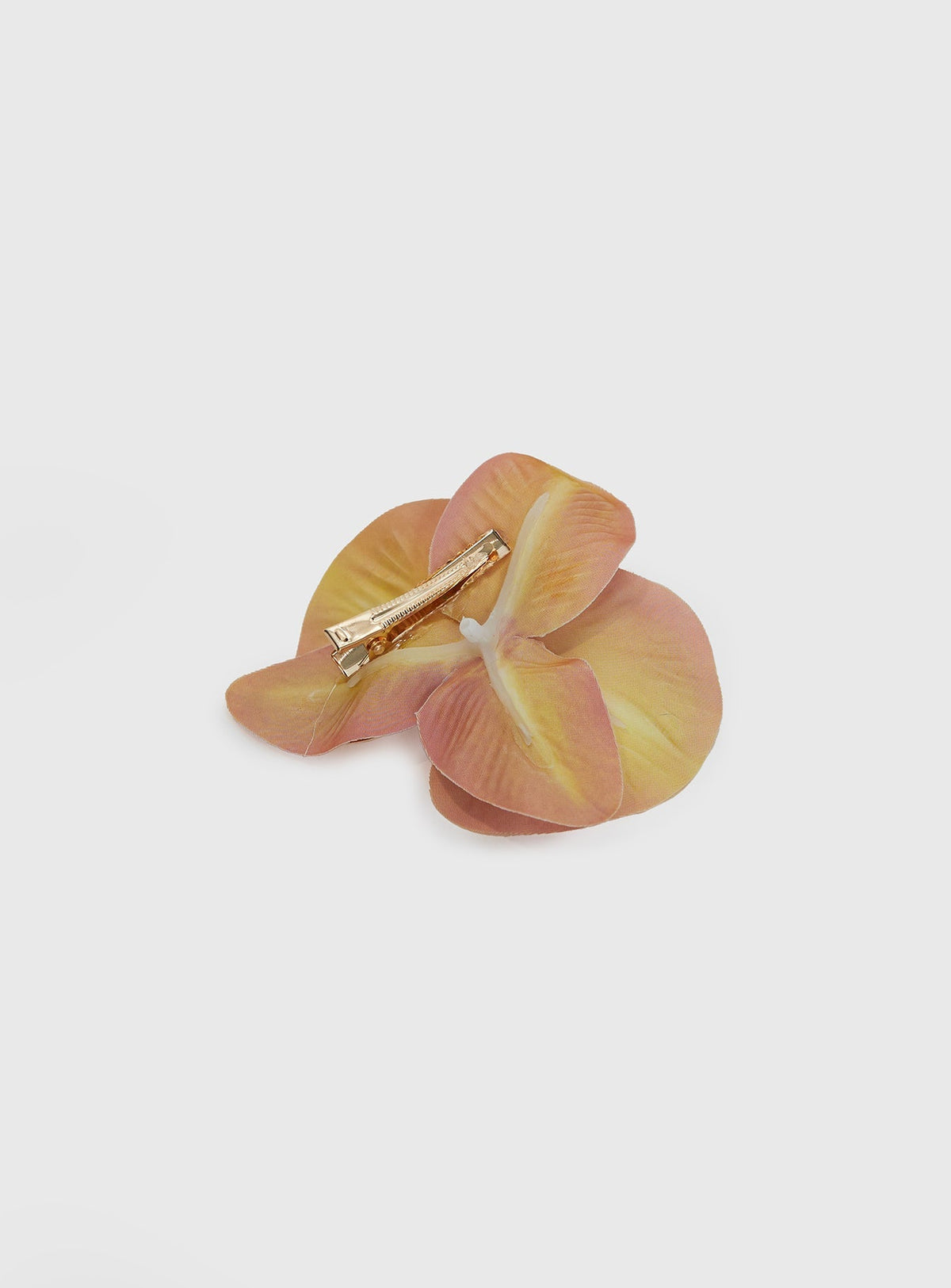Azurah Flower Hair Clip Yellow