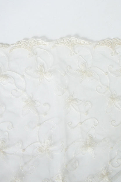 Brigette Lace Bandana White
