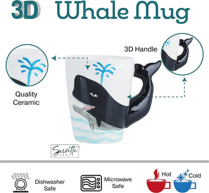 3D Animal Mugs