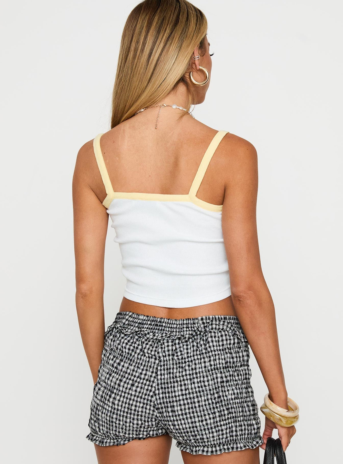 Amalfi Lemons Tank Top White