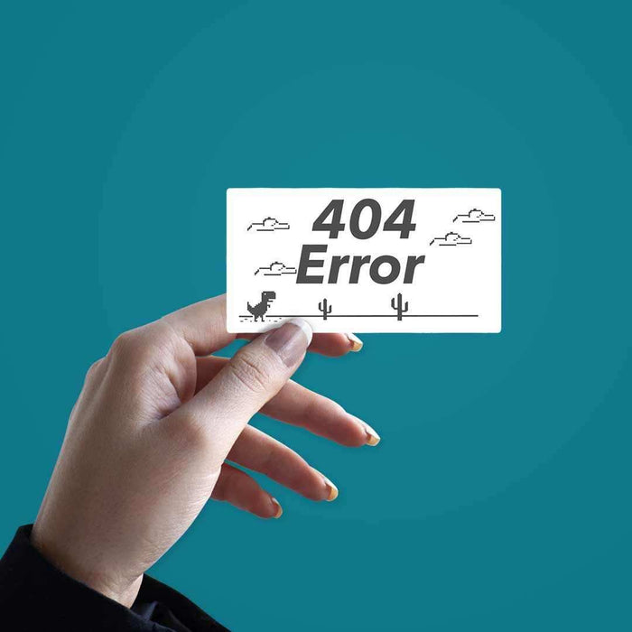 404 Error Sticker - Stickers | STICK IT UP