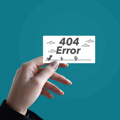 404 Error Sticker - Stickers | STICK IT UP
