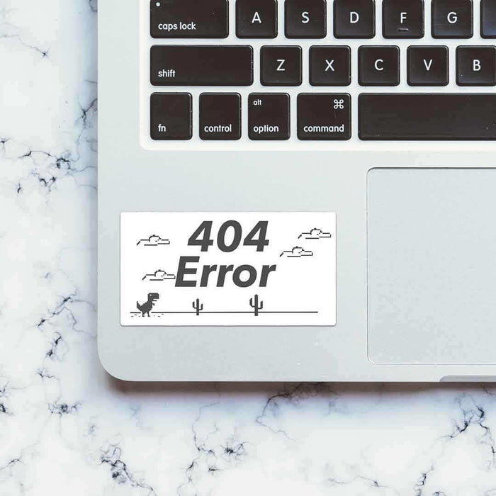 404 Error Sticker - Stickers | STICK IT UP