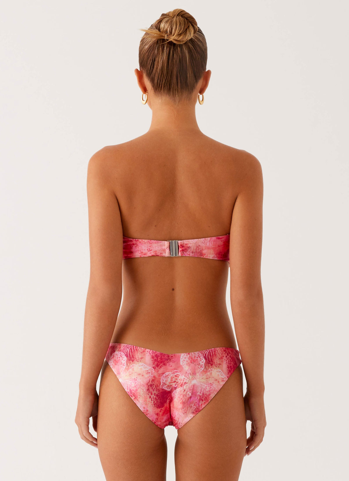 Delta Bandeau Bikini Top - Flamingo Fling