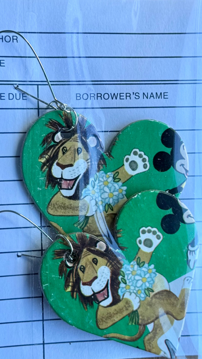 Book Lover Earrings -- 58