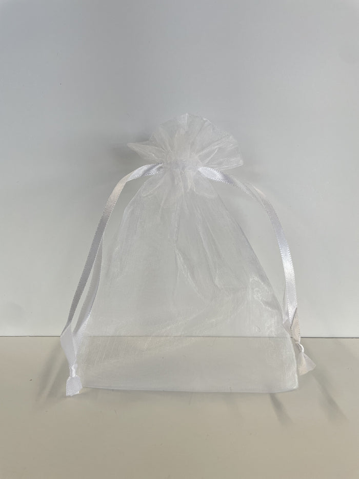 5x6.5 White Sheer Pouch