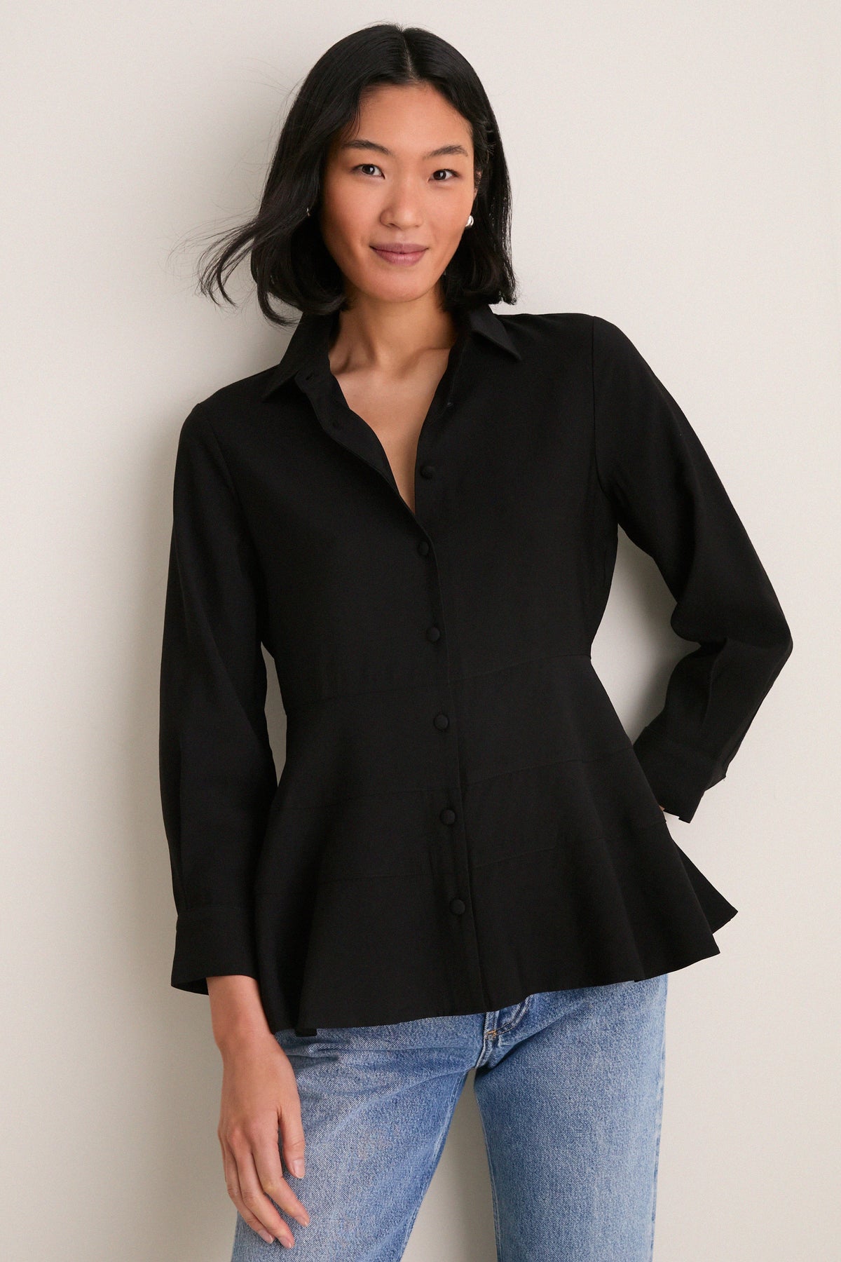 Black Ashlen Blouse