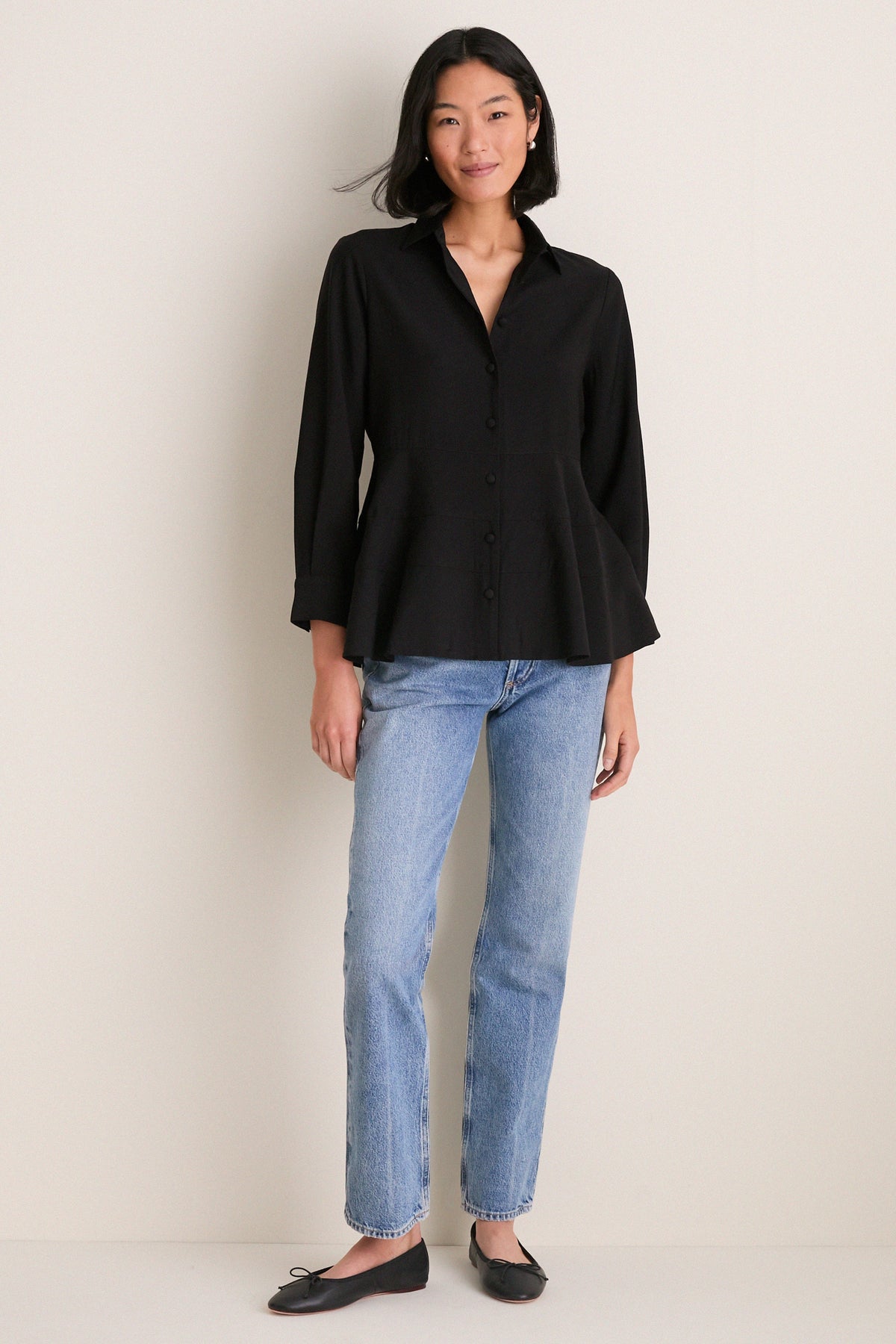 Black Ashlen Blouse