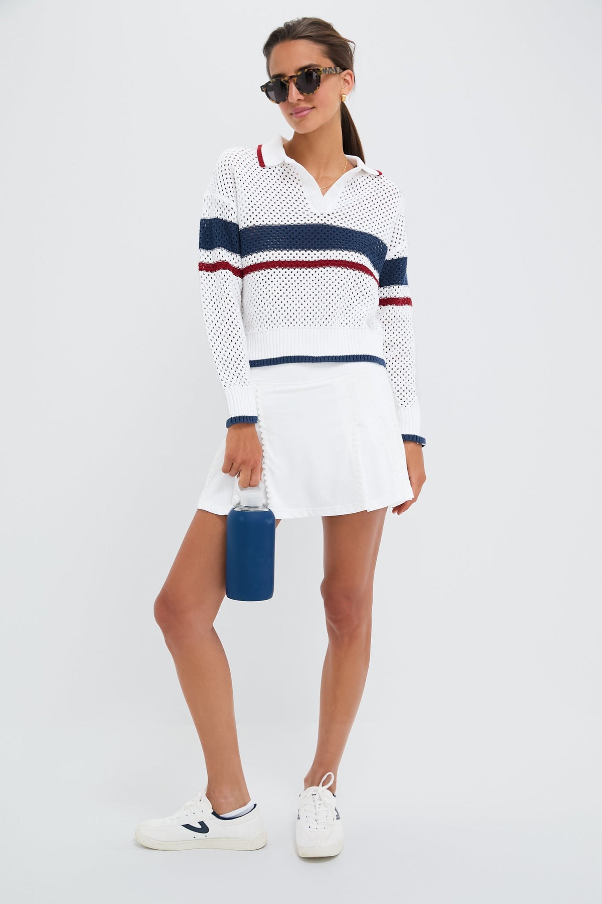 Americana Mesh Fischer Sweater