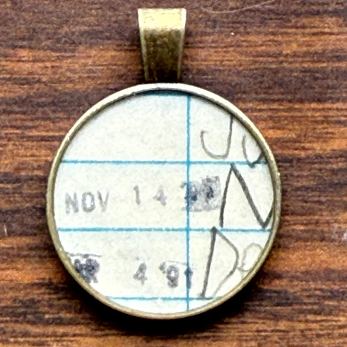 Book Lover Necklace -- November 14