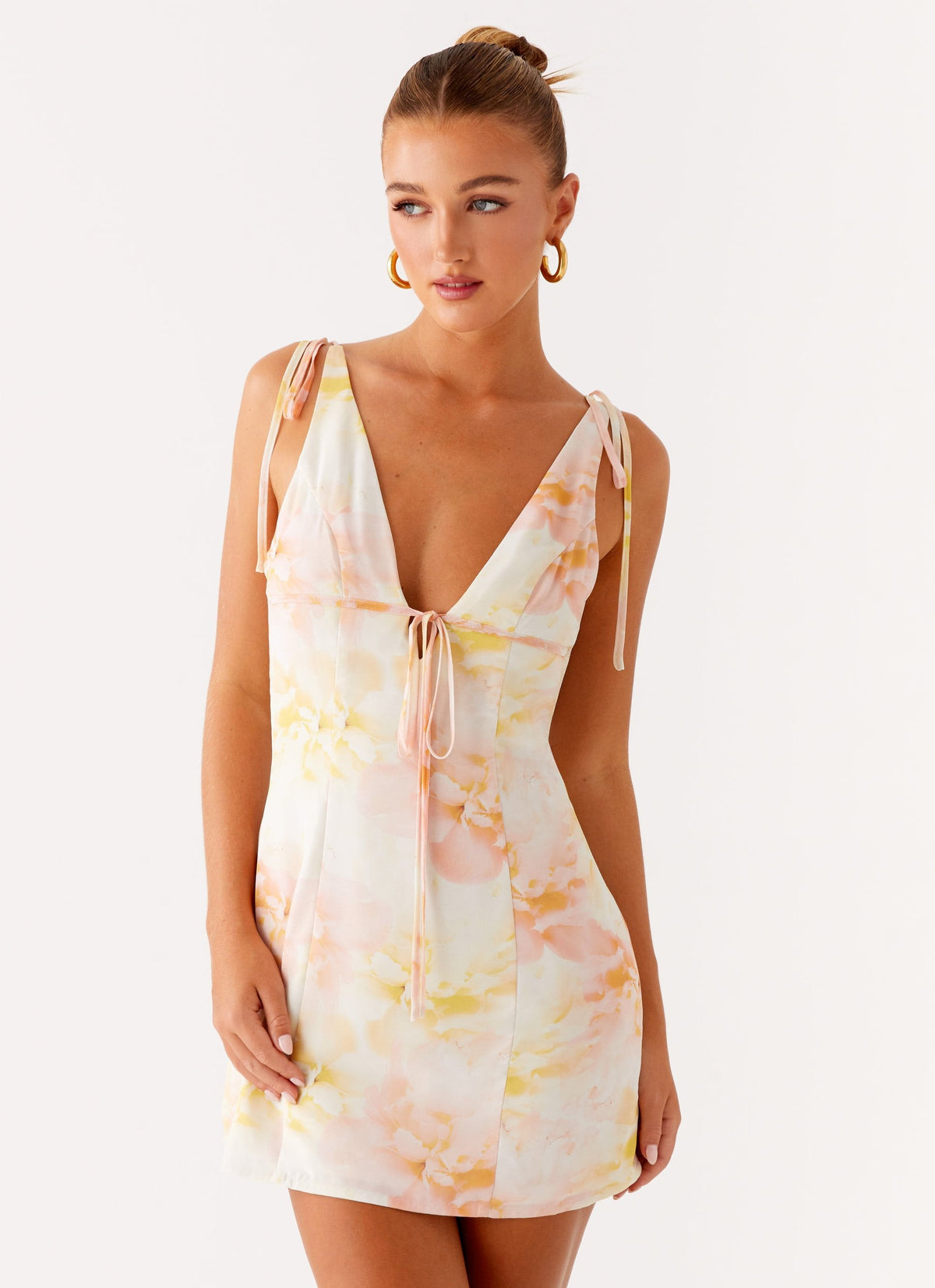 Alden Mini Dress - Floral Print