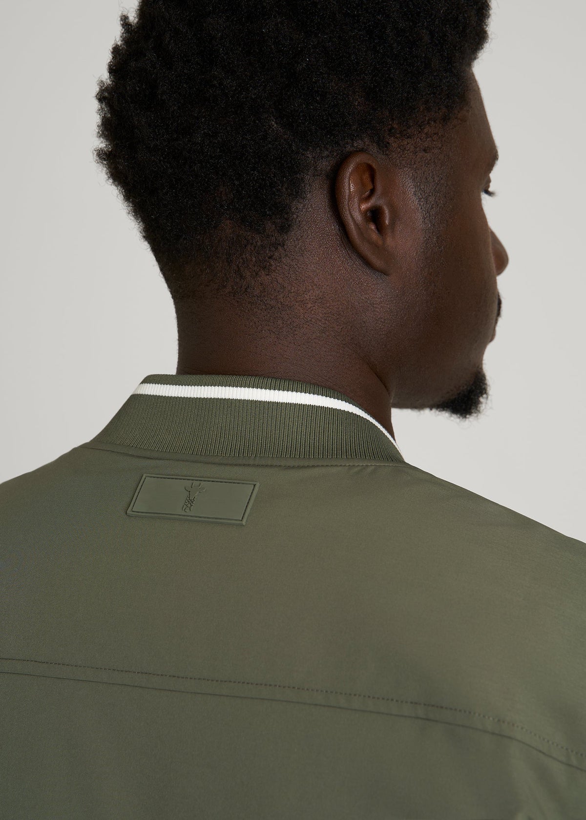 A.T. Bomber Jacket for Tall Men in Olive