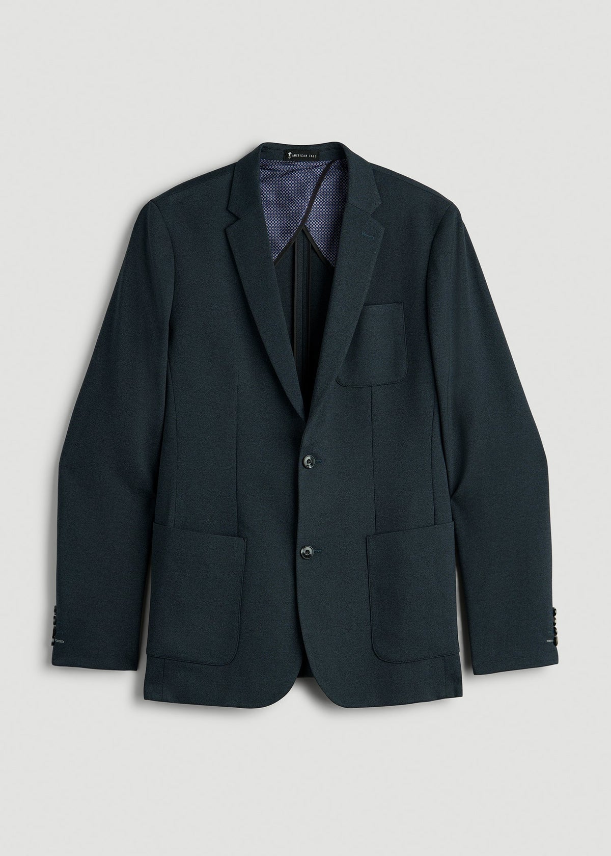 Core Blazer for Tall Men in Blue Steel