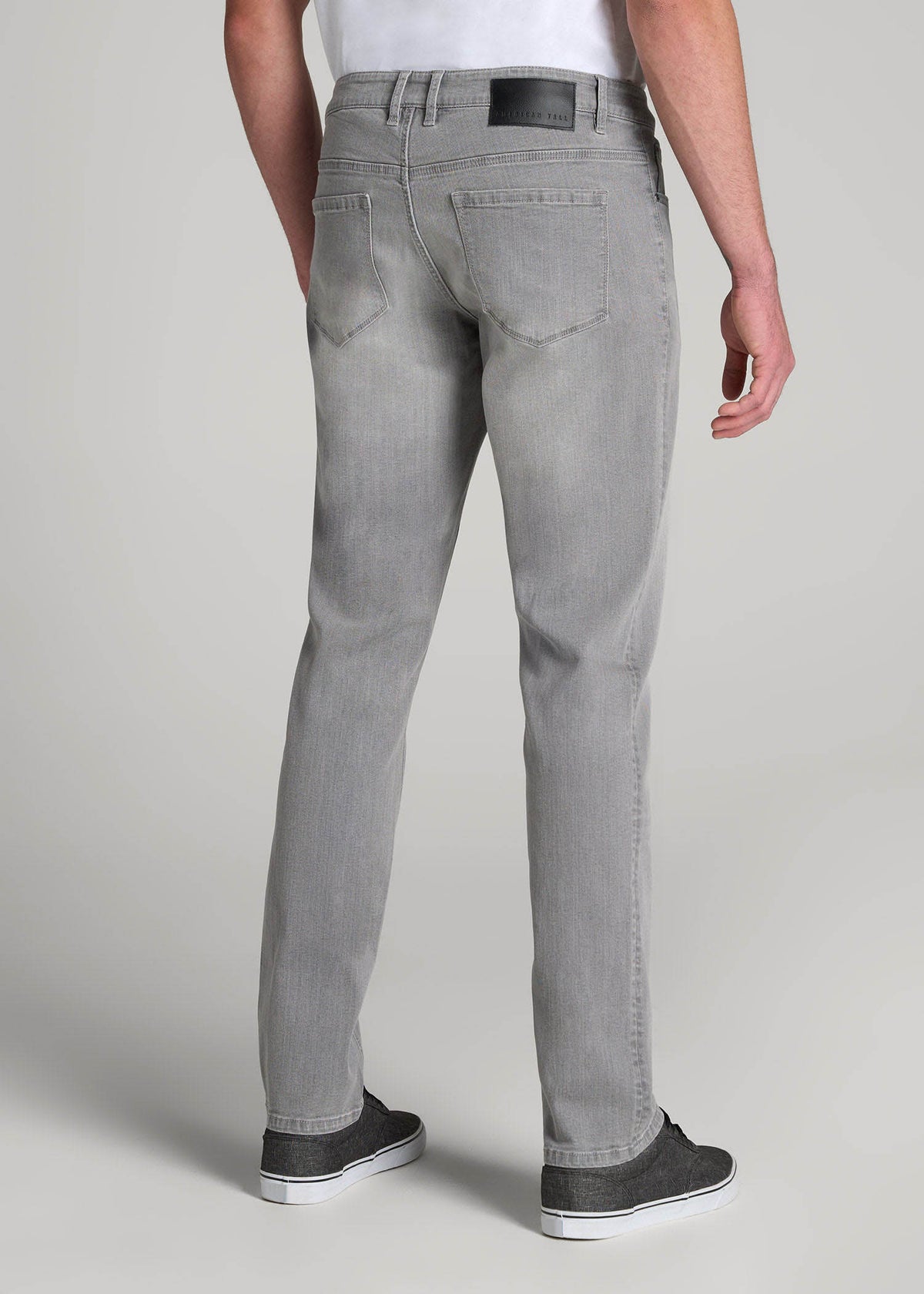 Carman TAPERED Jeans for Tall Men in Concrete Grey