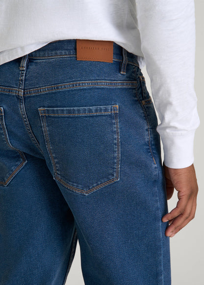 Carman TAPERED Jeans for Tall Men in New Colorado Blue