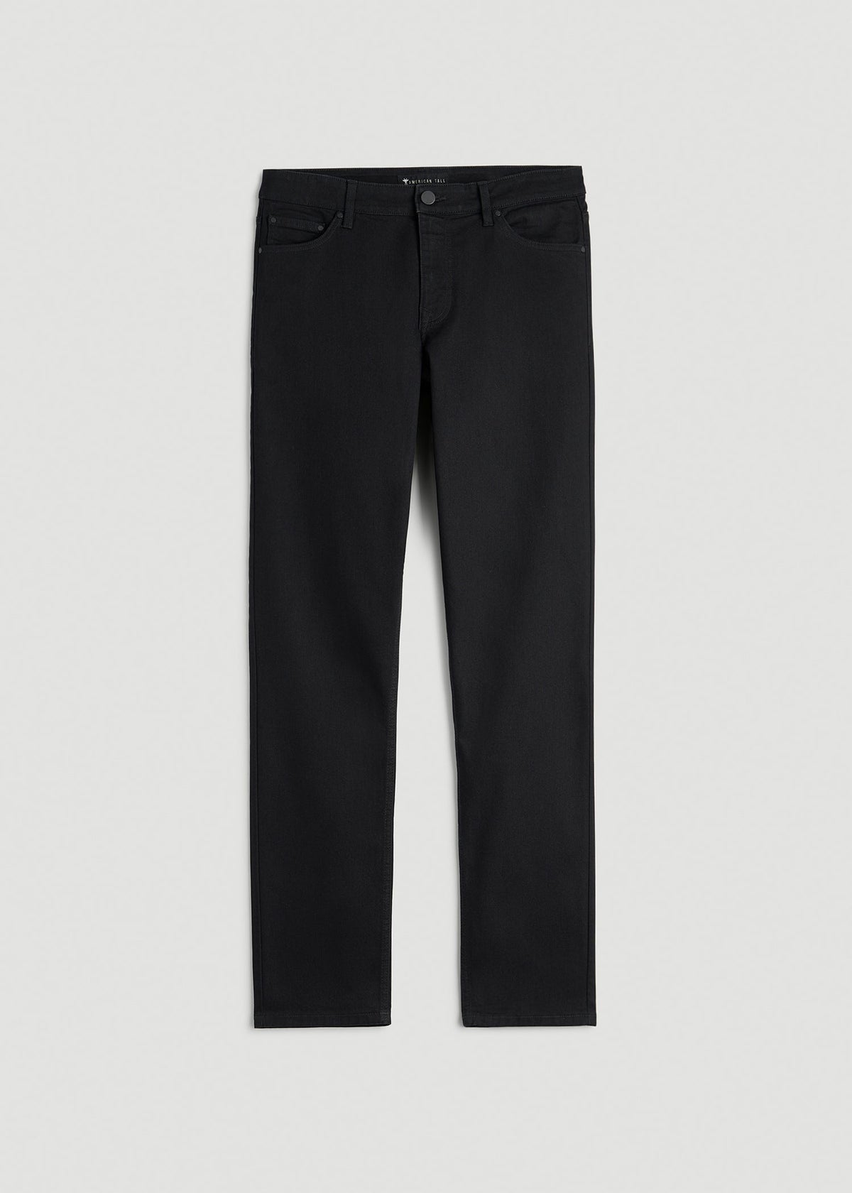 Carman TAPERED Jeans for Tall Men in Optimum Black