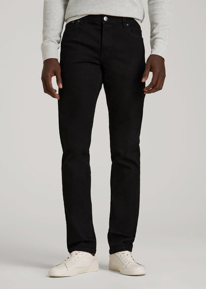 Carman TAPERED Jeans for Tall Men in True Black
